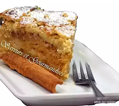 Szarlotka Sypana Gâteau aux pommes polonais