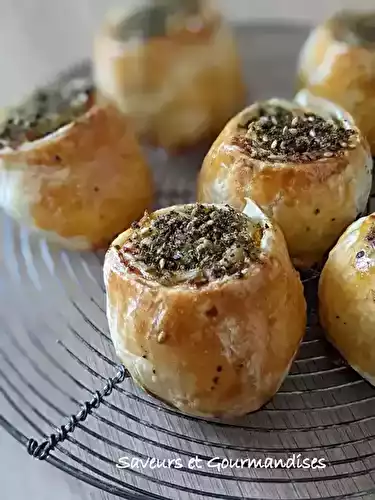Roulés feuilletés au thon et au zaatar libanais