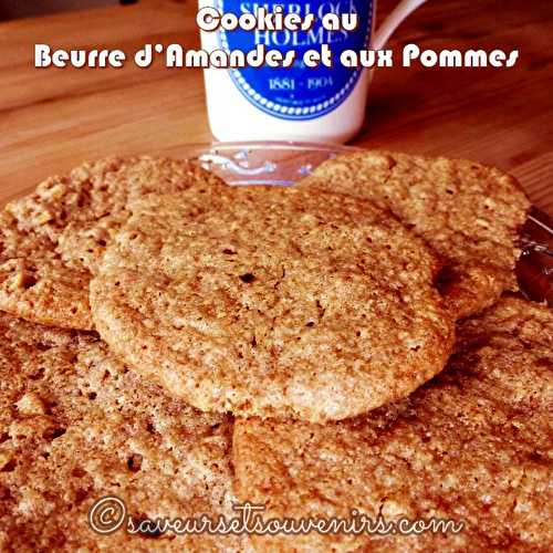 Cookies au Beurre d'Amandes et aux Pommes