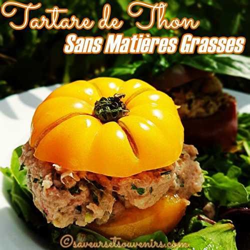 Tartare de Thon Sans Matières Grasses