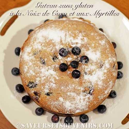 Gâteau à la noix de coco sans gluten