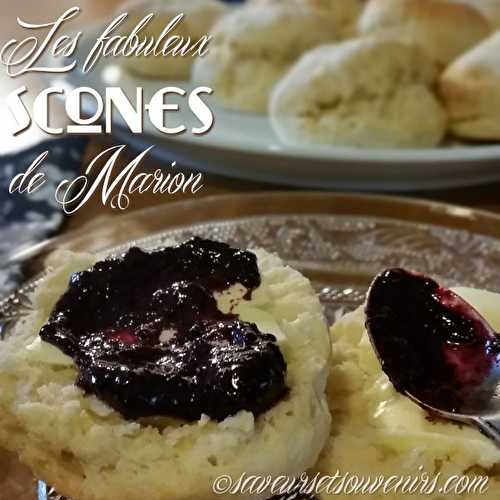 Les Fabuleux Scones de Marion  - au Thermomix