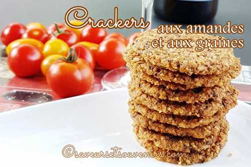 Crackers aux Amandes et aux Graines