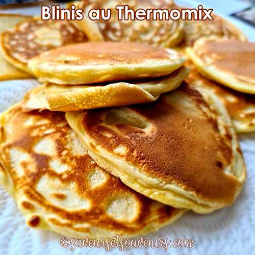 Blinis au Thermomix