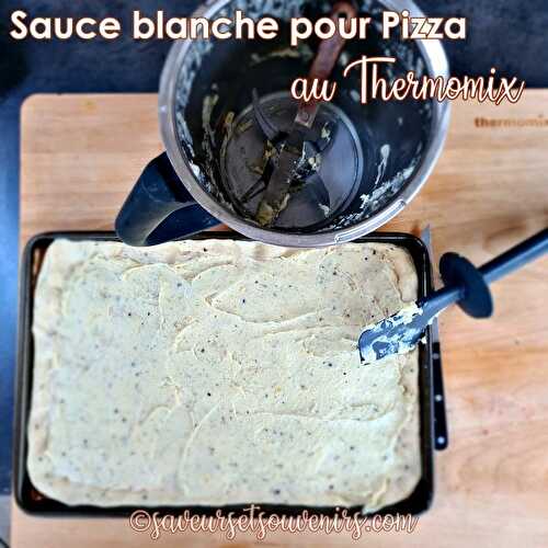 Sauce blanche pour pizza