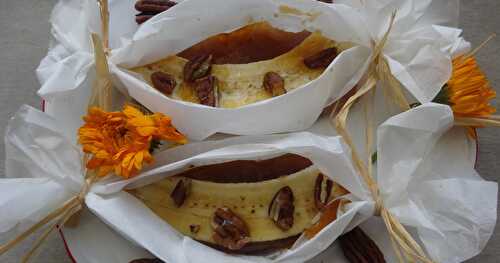 BANANES EN PAPILLOTES AUX ÉPICES ET AU SIROP D’ERABLE