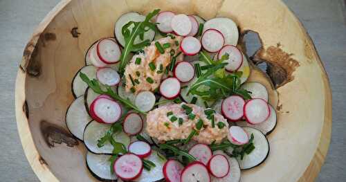 CARPACCIO DE RADIS ROSES ET NOIRS