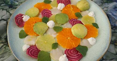 CEVICHE DE SAINT JACQUES AUX AGRUMES