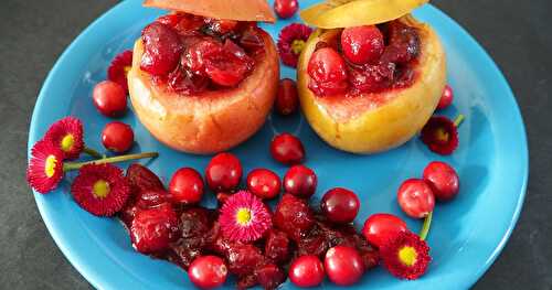 POMMES AUX CRANBERRIES