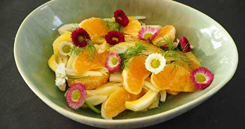 SALADE FRAÎCHEUR DE FENOUIL AUX CLÉMENTINES