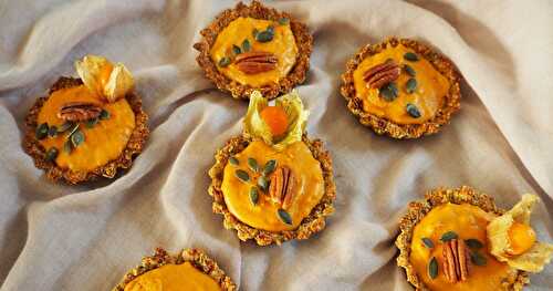 TARTELETTES À LA COURGE BUTTERNUT ET À LA CANNELLE