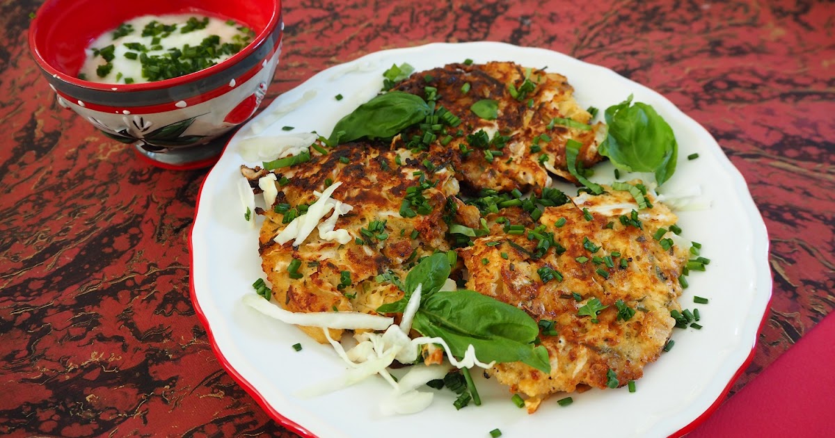 GALETTES DE CHOU BLANC À LA POLONAISE