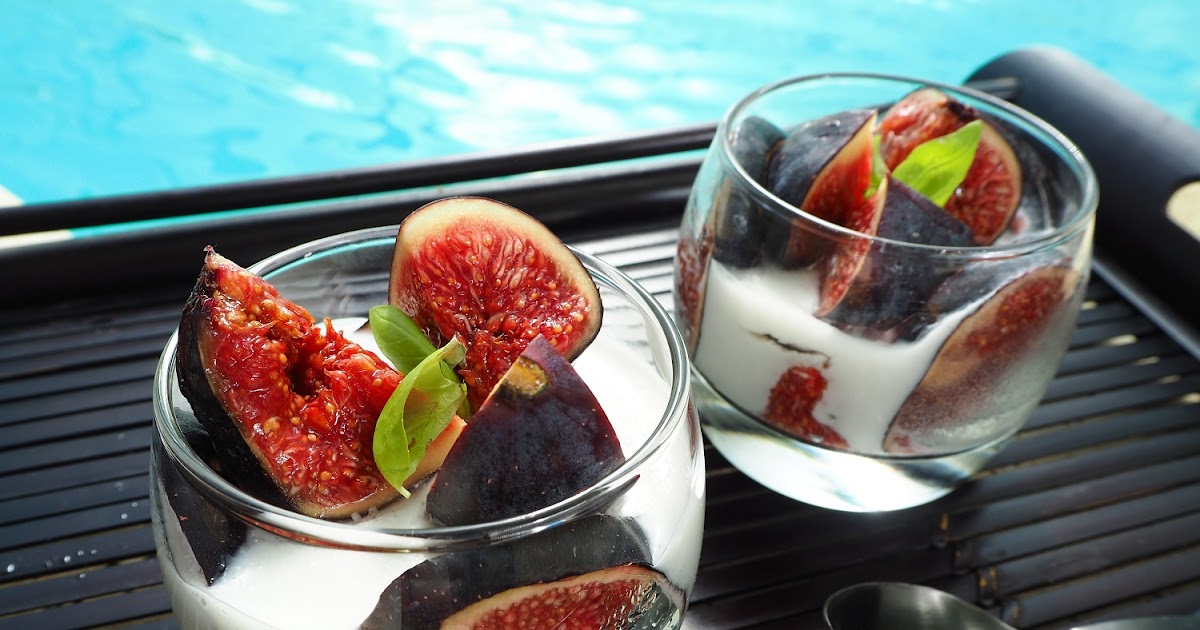 VERRINES AUX FIGUES, GRAINES DE CHIA ET LAIT DE COCO