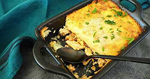 PARMENTIER DE POULET AUX SHITAKÉS