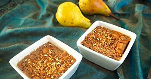 MOELLEUX POIRE-PRALINÉ