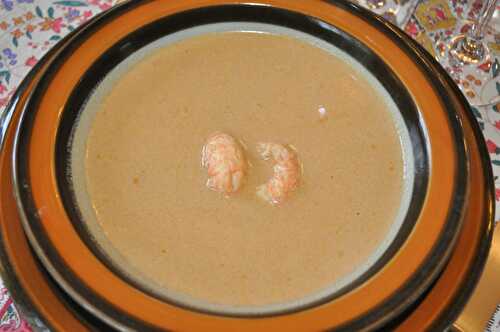 Humarsúpa : Soupe aux langoustines