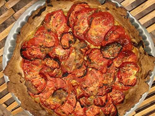 La célébrissime tarte à la tomate