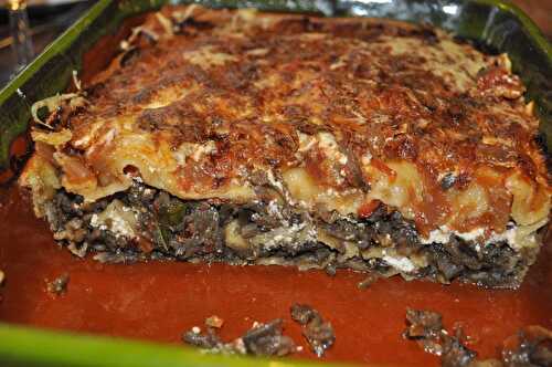 Lasagnes aux aubergines