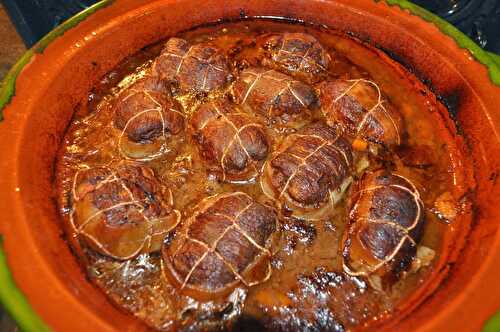 Paupiettes de veau moelleuses (pour famille nombreuse .....)