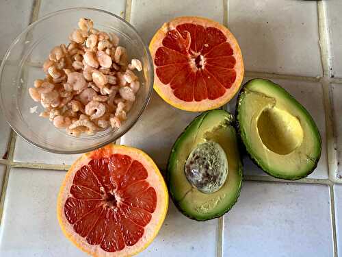 Salade aux crevettes