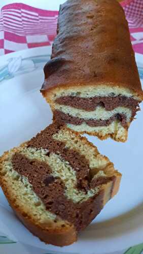 Marbré au chocolat et à la courge butternut