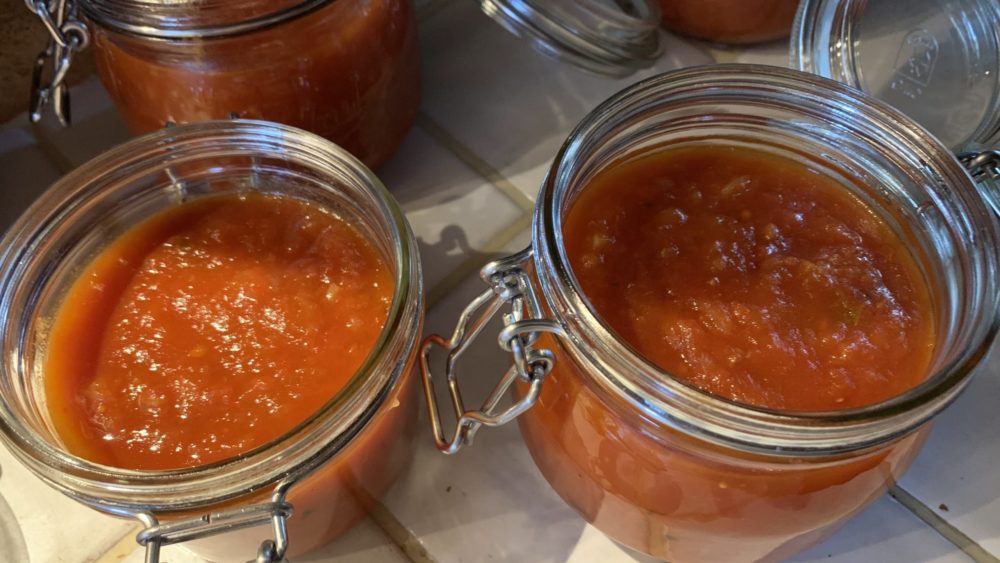 Ma sauce tomate pour tout l’hiver