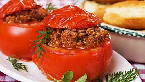 Les tomates farcies, un plat convivial, facile à préparer