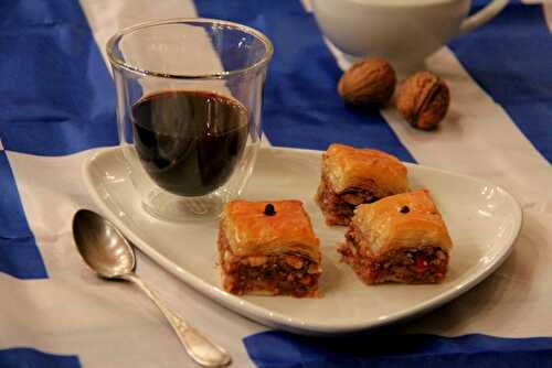 Baklava noix et amandes