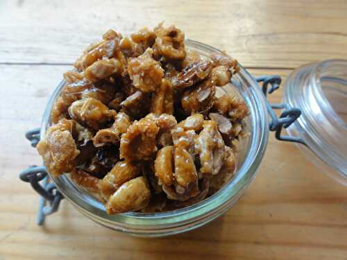 Cacahuètes caramélisées façon « chouchous »
