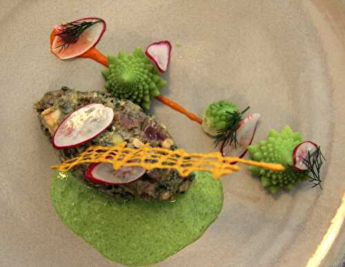 [Coup de cœur] Restaurant « le moment » – recette du tartare croustillant de thon et foie gras