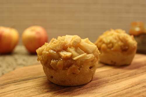 Lundi, les recettes des amis #14, Muffins aux pommes et caramel au beurre salé