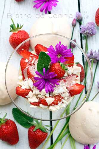 Lundi, les recettes des amis #22, Eton Mess aux fraises