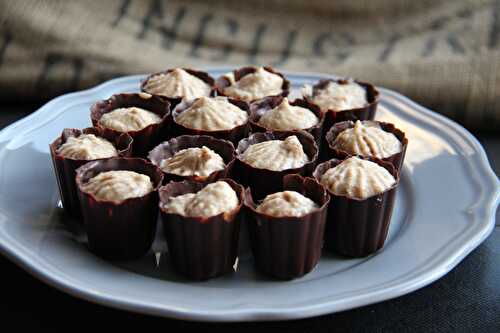 Mignardises chocolat et mousse spéculoos…