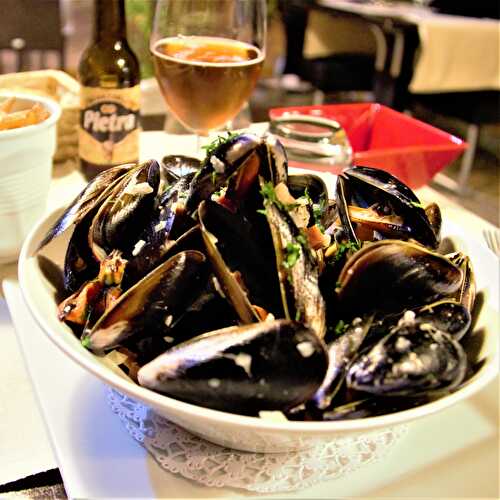 Moules à la Corse