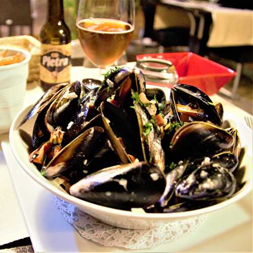 Moules à la Corse