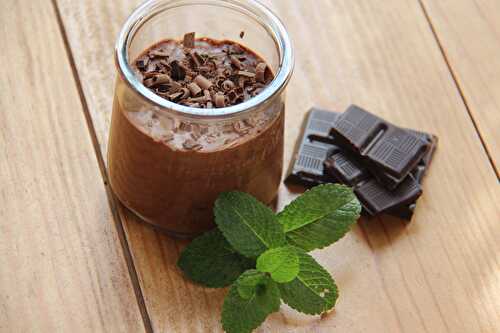 Mousse menthe chocolat