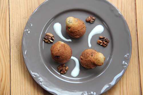 Muffin aux noix et raisins secs