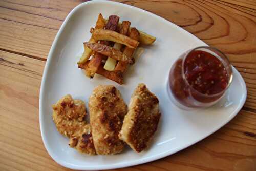 Nuggets de Poulet à la cacahuète – Sauce Tomate façon Ketchup