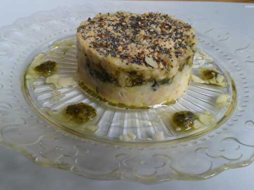 Parmentier de thon au Pesto