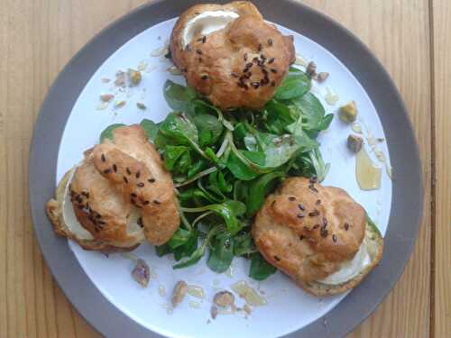 Profiteroles de chèvre