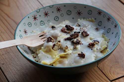 Ravioli à la crème de Topinambour