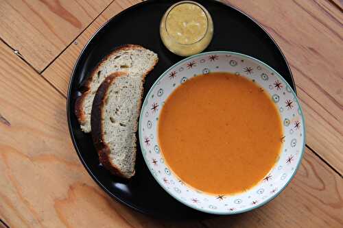 Soupe de Poisson avec un reste de carcasses de crevettes