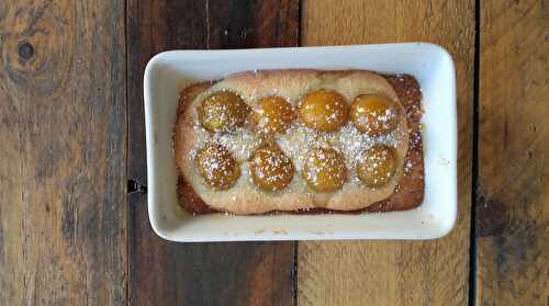 Tarte sablée, crème d’amande et mirabelles