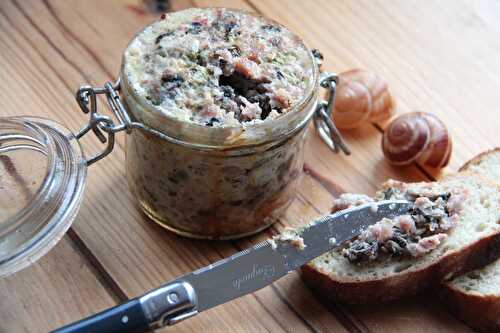 Terrine d’escargots à la bourguignonne