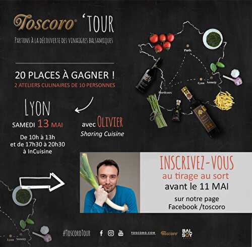 [Toscoro Tour] Venez cuisiner avec moi !