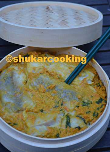 Amok de poisson cambodgien - Shukar Cooking