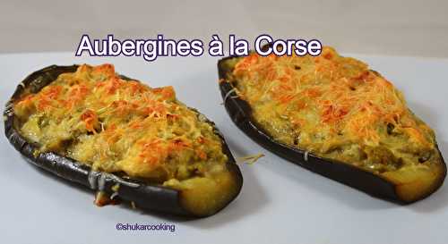 Aubergines à la Corse