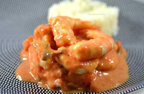 Blanquette de crevettes aux petits légumes