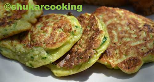 Blinis de courgettes