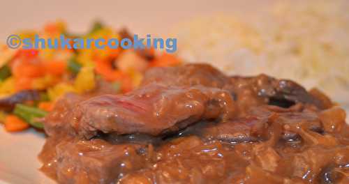 Bœuf aux oignons - Shukar Cooking